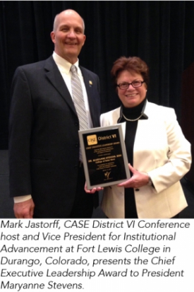 Mark Jastorff and Dr. Maryanne Stevens