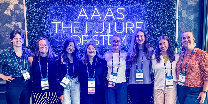 College of Saint Mary Marie Curie Scholars attend STEM conference in San Diego