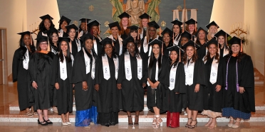Photo by Ceremony Photos. College of Saint Mary practical nursing graduates achieve 100% pass rate on NCLEX
