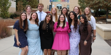 College of Saint Mary Occupational Therapy Doctorate students were celebrated during inauguration