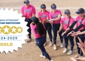 College of Saint Mary was named a 2024-2025 NAIA Champions of Character Five-Star Gold Institution.